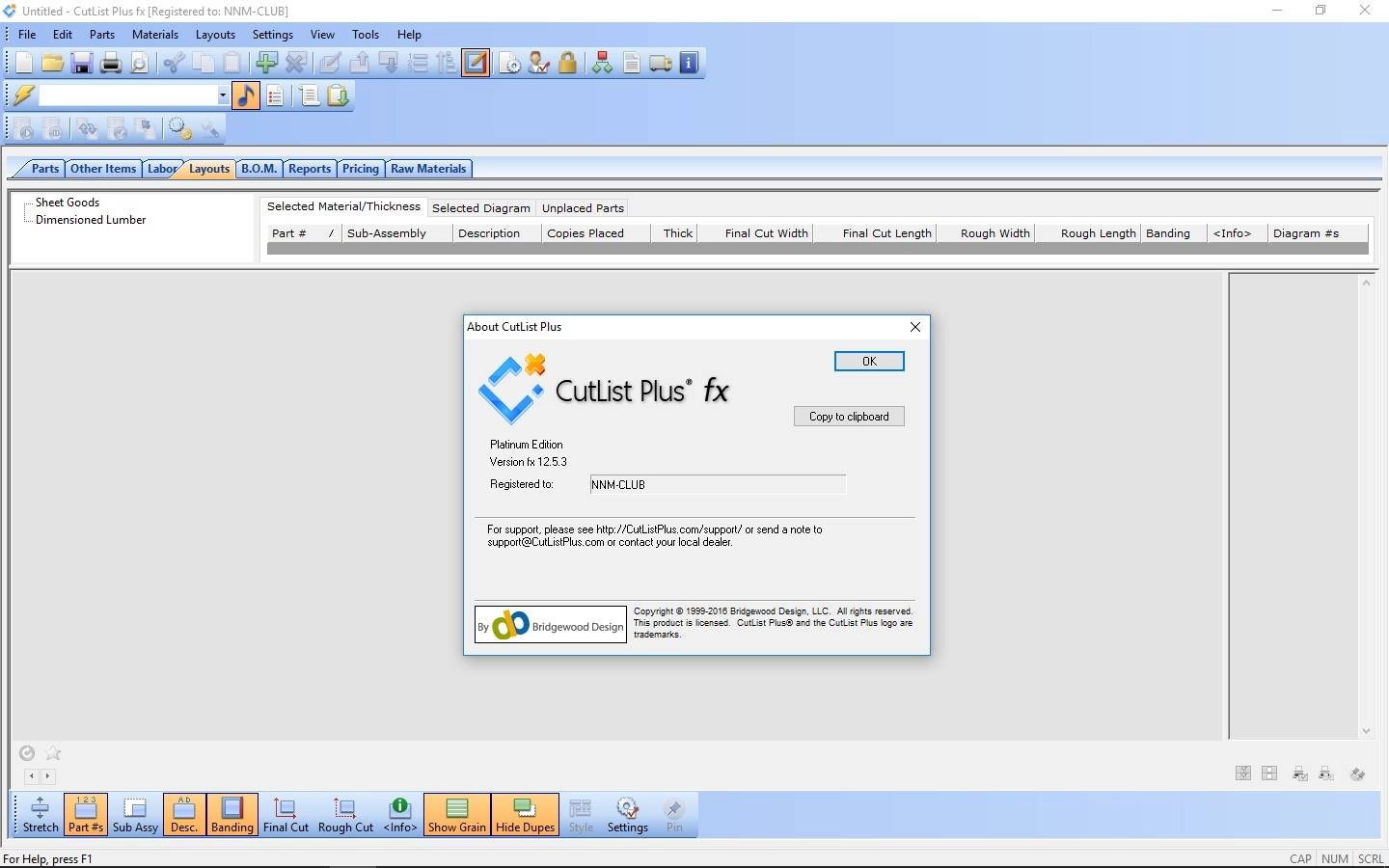 Как пользоваться CutList Plus fx 12.5.3 Platinum