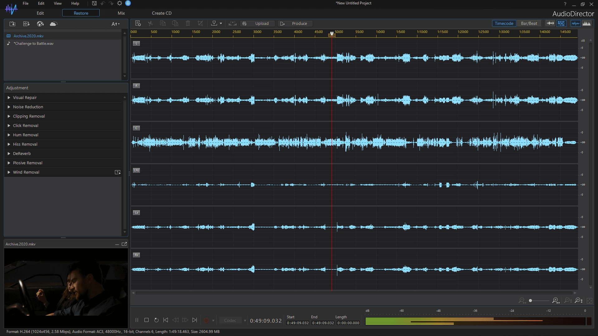 Как пользоваться CyberLink AudioDirector Ultra 11.0.2304.0