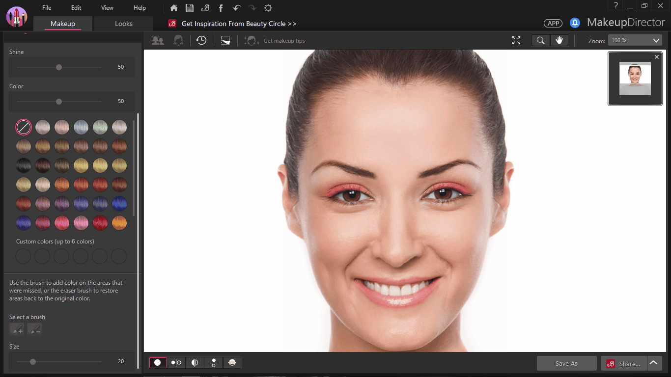 Как пользоваться CyberLink MakeupDirector Ultra 2.0.2817.67535 RePack by PooShock