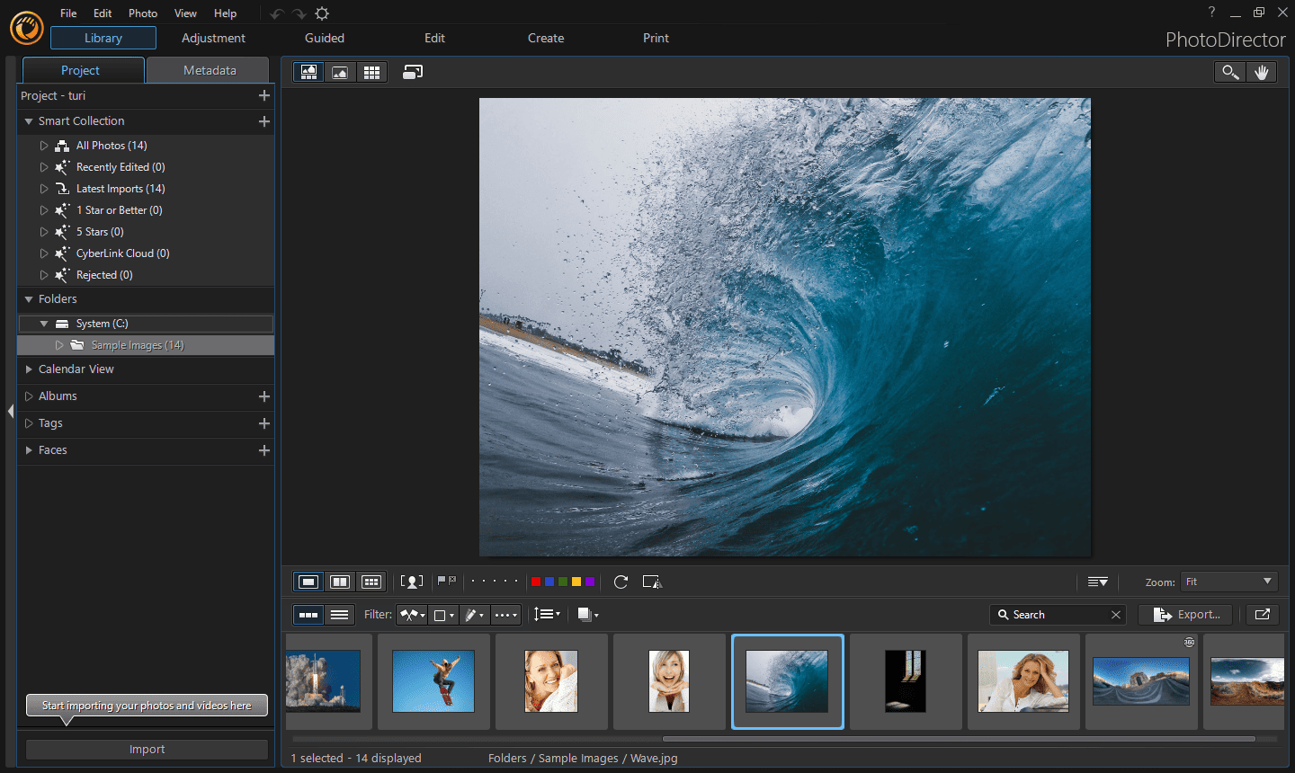 Как пользоваться CyberLink PhotoDirector Ultra 12.1.2512
