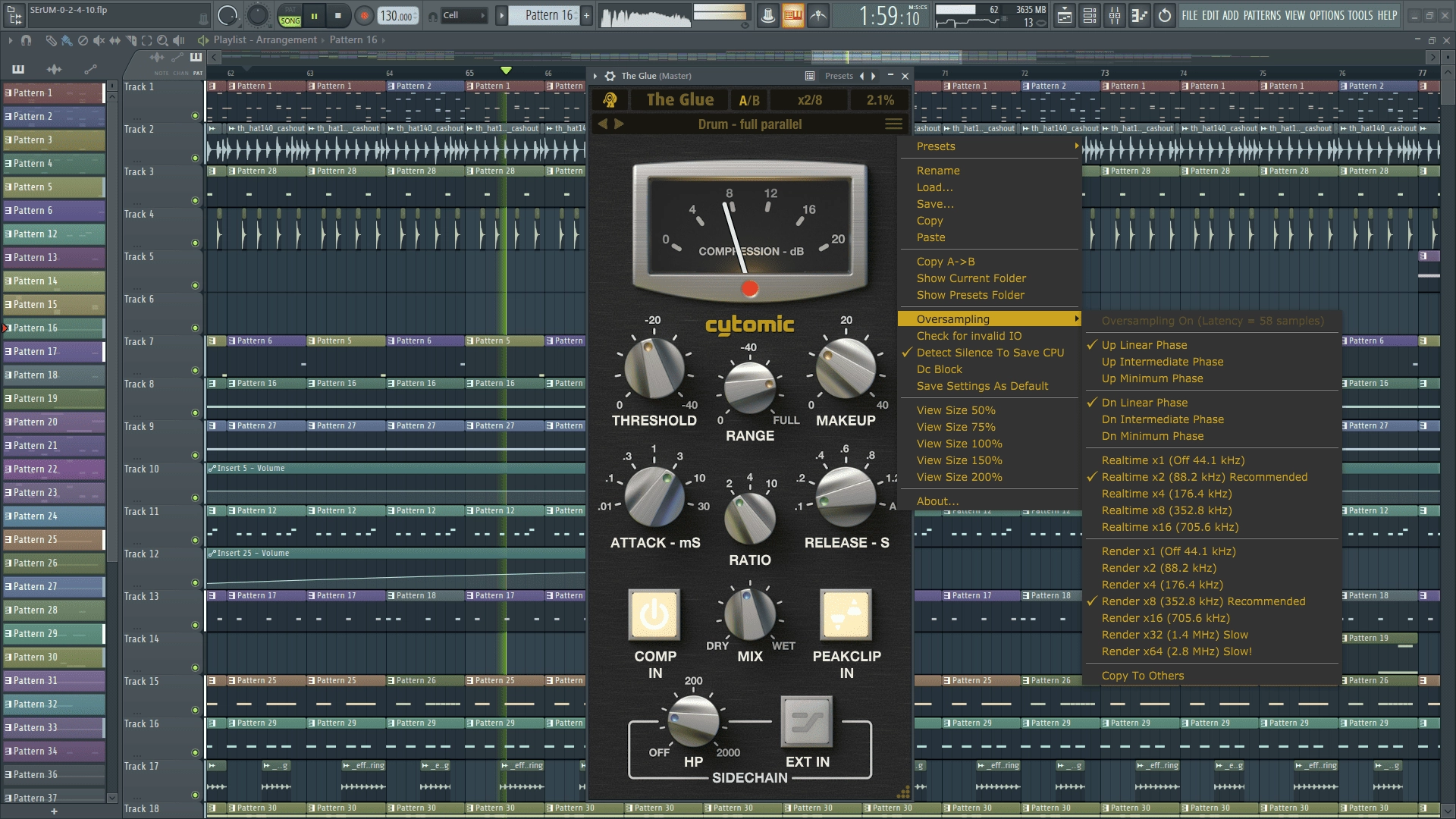 Как пользоваться Cytomic The Glue 1.5.0 VST, AAX
