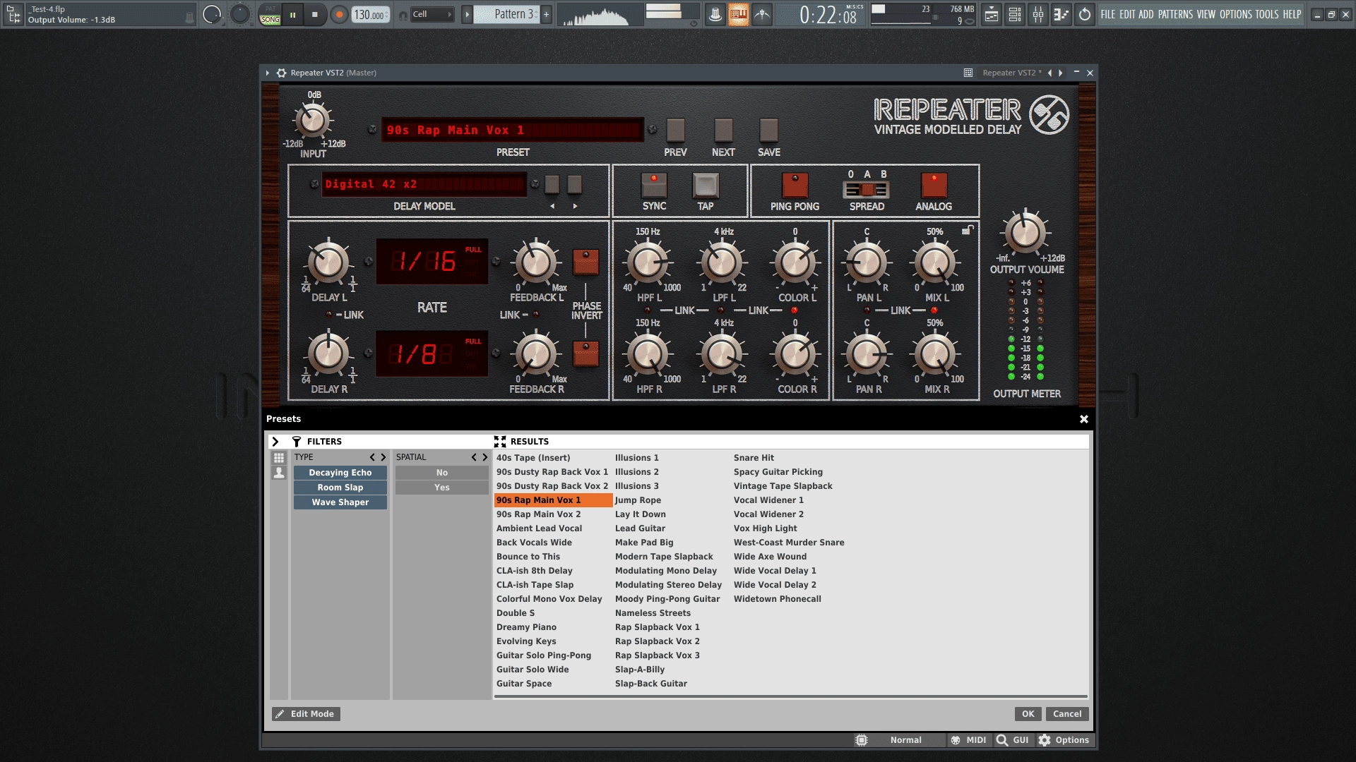 Как пользоваться D16 Group - Repeater 1.2.0 VST, VST3, AAX
