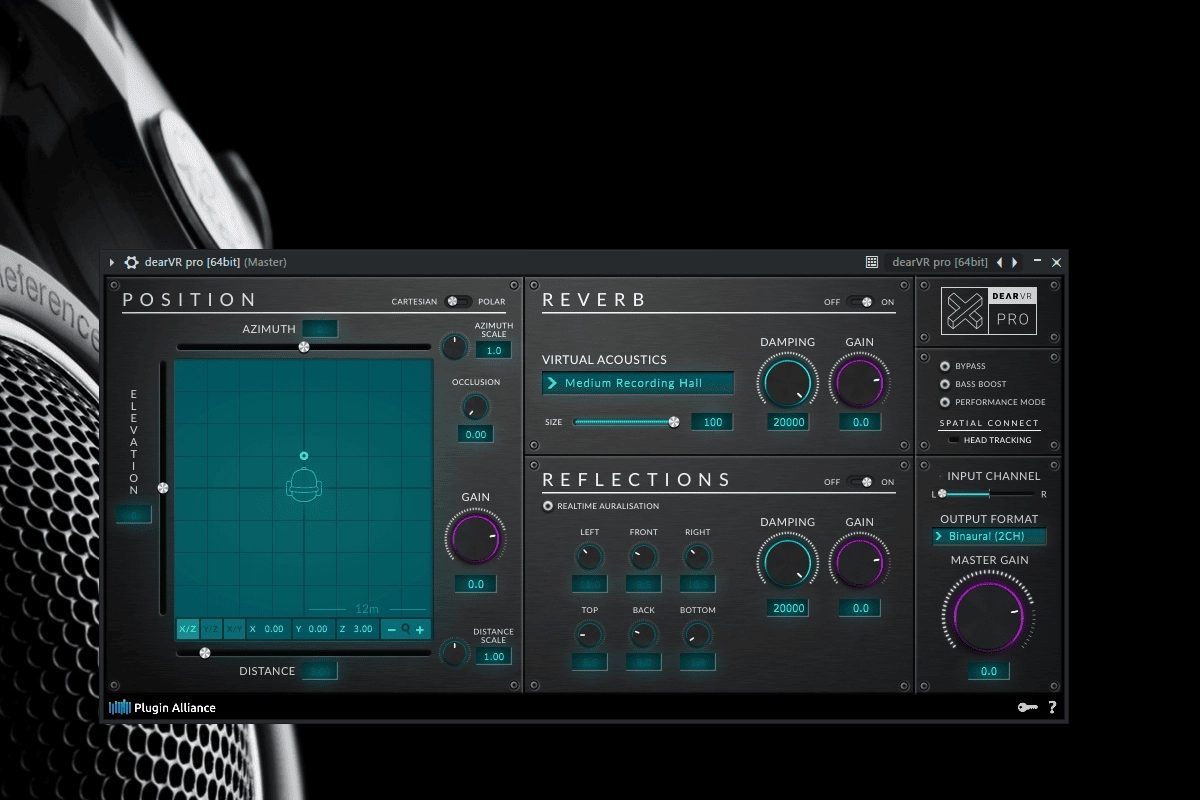 Как пользоваться Dear Reality - dearVR pro 1.2.2 VST, VST3, AAX