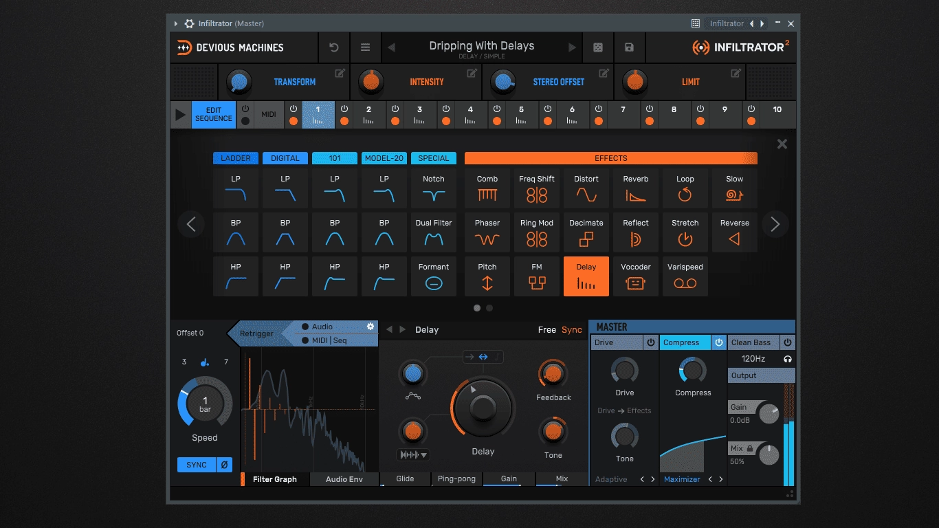 Как пользоваться Devious Machines - Infiltrator 2 2.0.23 VST, VST 3, AAX RePack by TeamCubeadooby