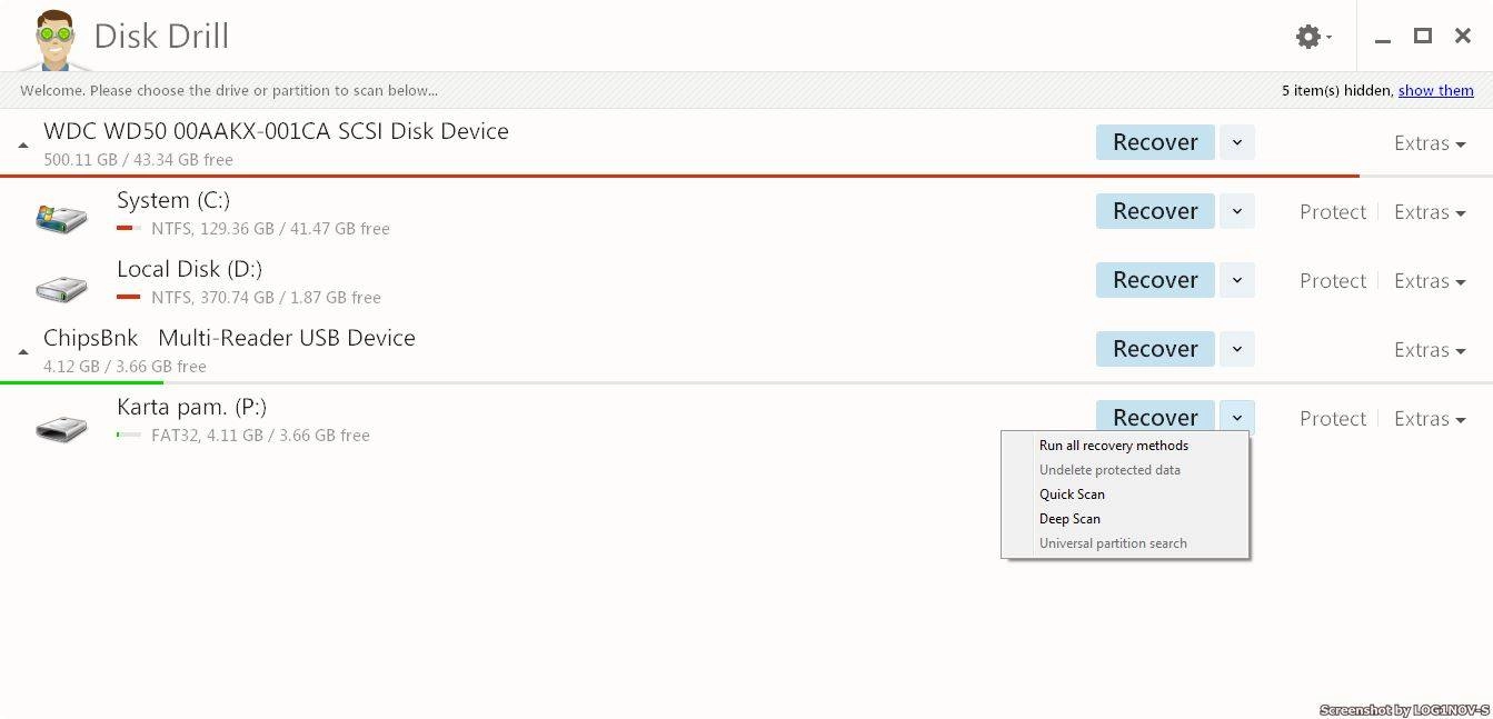 Как пользоваться Disk Drill 2.0.0.285 Professional