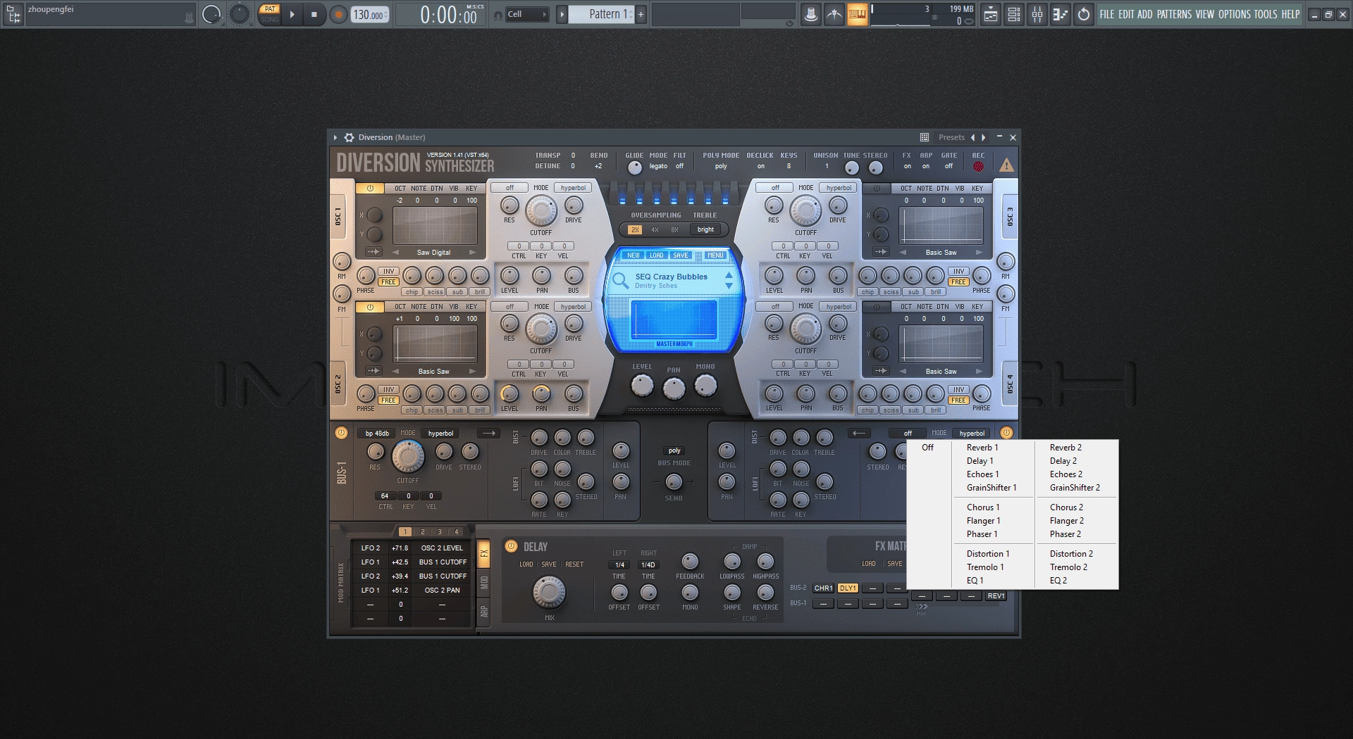 Как пользоваться Dmitry Sches - Diversion 1.41 VSTi + Serene Horizon