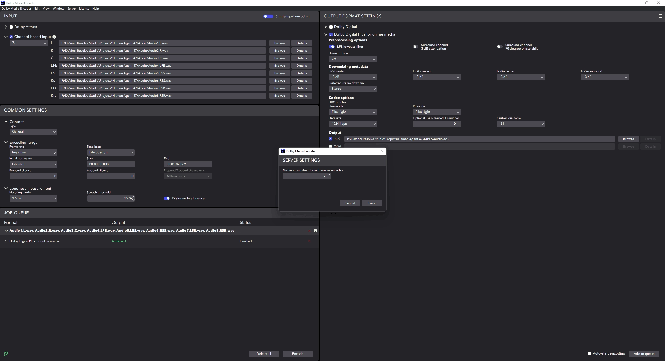 Как пользоваться Dolby Media Encoder 3.4.0 Portable by AlekseyPopovv