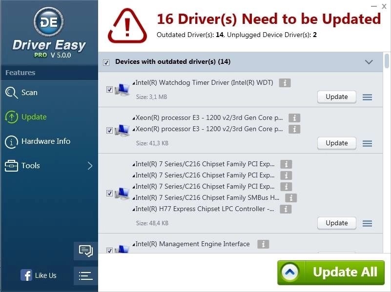 Как пользоваться DriverEasy Professional 5.0.0.18255 RePack by TryRooM