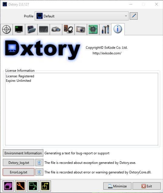 Как пользоваться Dxtory 2.0.127