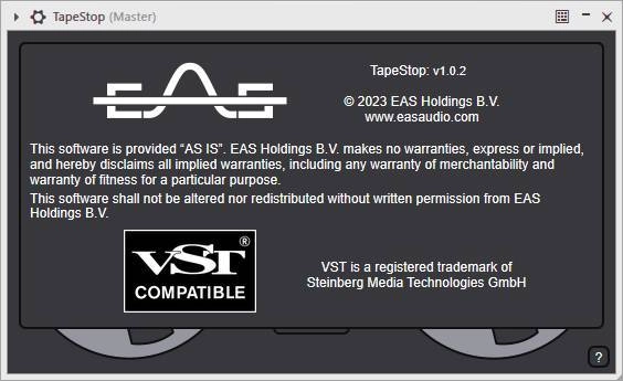 Как пользоваться EAS Audio - TapeStop 1.0.2 VST 3