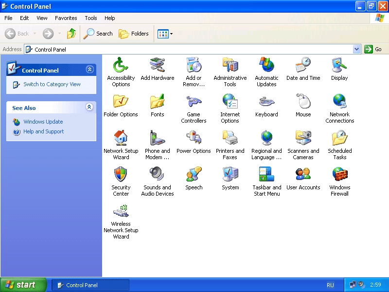 Как пользоваться English Windows XP Professional SP3 VL