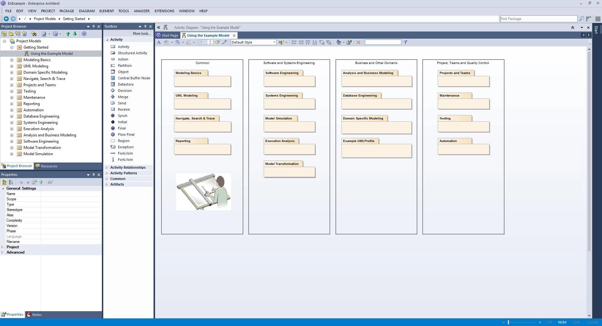 Как пользоваться Enterprise Architect 12.1.1229 Corporate Edition