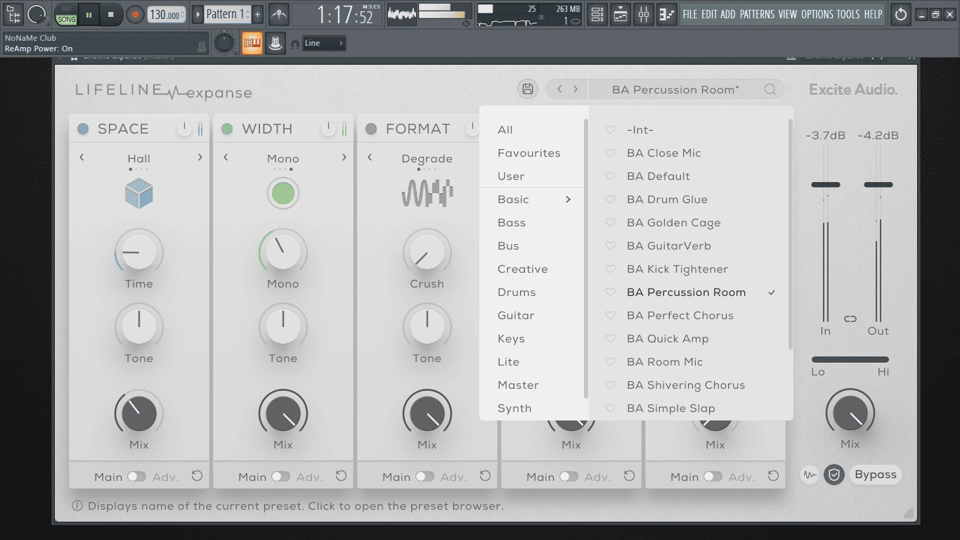 Как пользоваться Excite Audio - Lifeline Expanse 1.1.4 Standalone, VST, VST 3, AAX