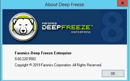 Как пользоваться Faronics Deep Freeze Enterprise 8.60.220.5582