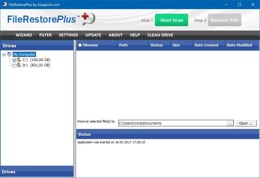 Как пользоваться FileRestorePlus 3.0.7 Build 512 RePack by вовава