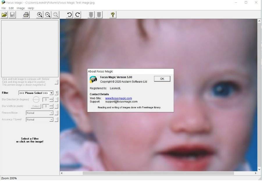 Как пользоваться Focus Magic 5.00 for Windows