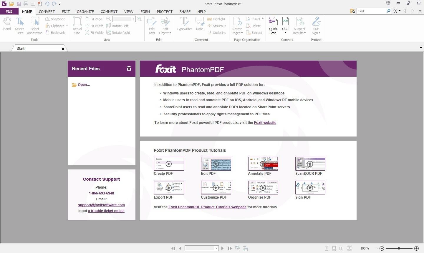 Как пользоваться Foxit PhantomPDF Business 7.0.5.1021