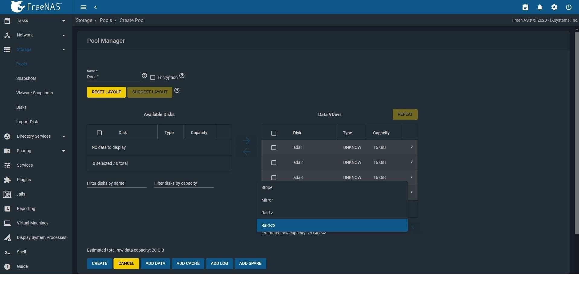 Как пользоваться FreeNAS 11.3-U5 1xCD