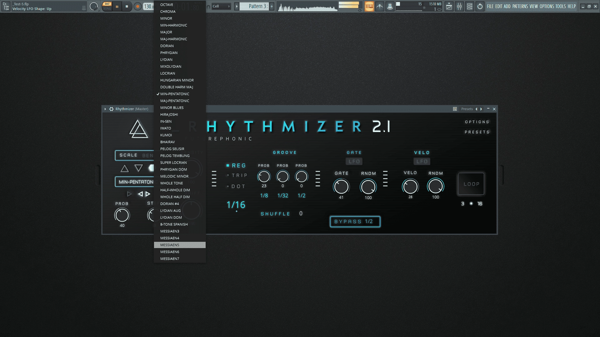 Как пользоваться Futurephonic - Rhythmizer 2.1.1 VST