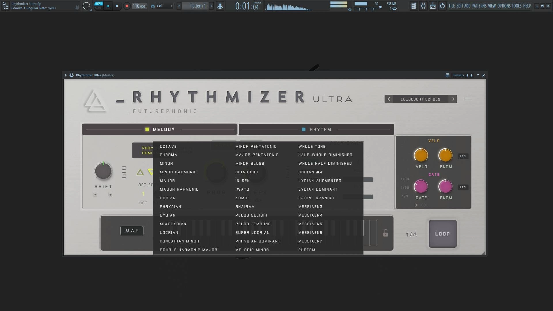 Как пользоваться Futurephonic - Rhythmizer Ultra 1.1.0 CLAP, VSTi 3 RePack by TCD