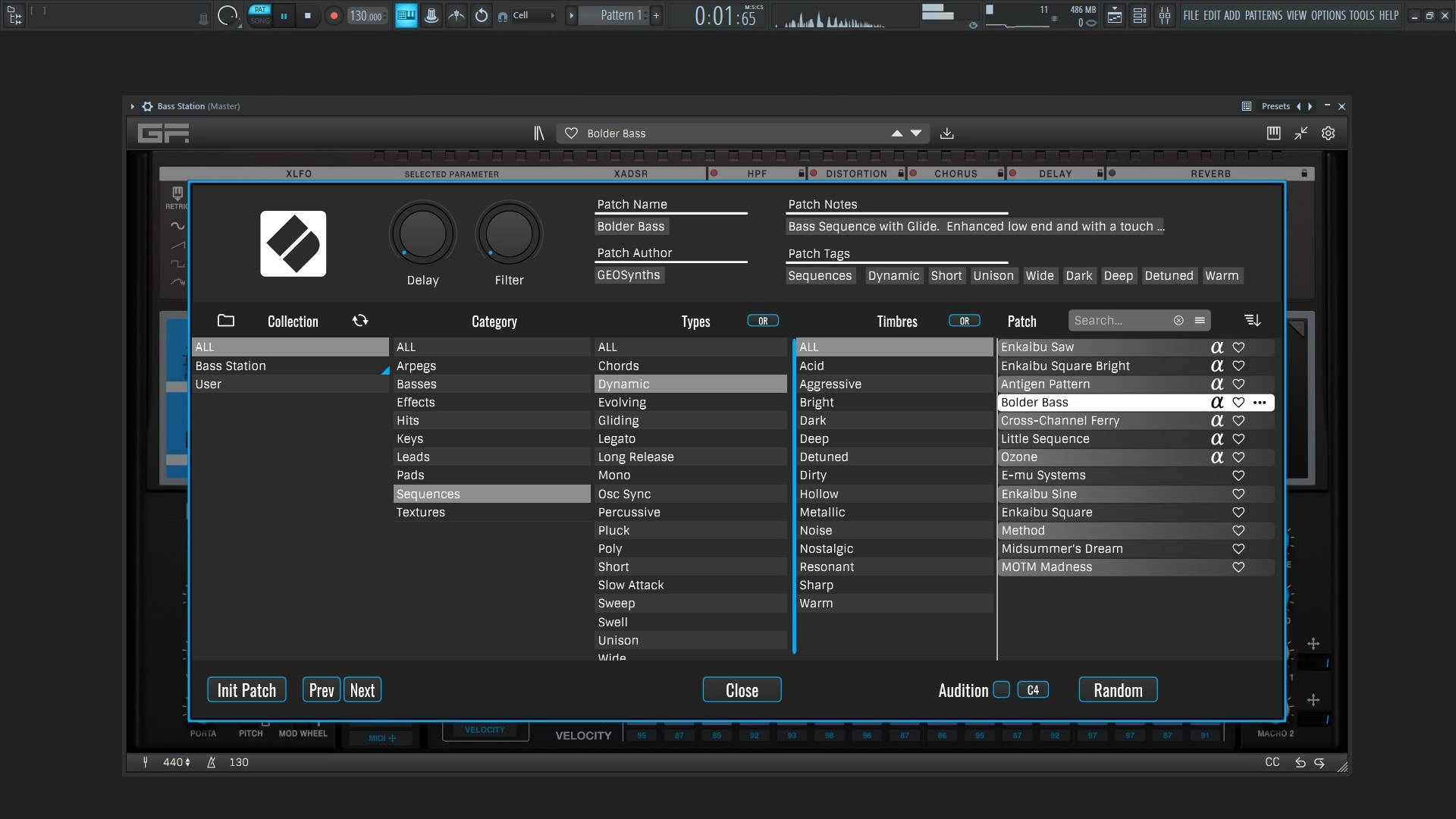 Как пользоваться GForce - Bass Station 1.0.0 STANDALONE, VSTi, VSTi 3, AAX