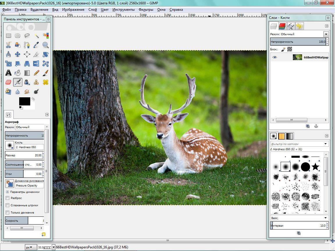 Как пользоваться GIMP 2.10.0 RC2