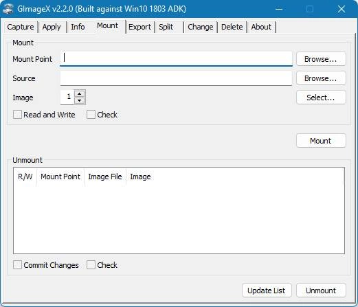 Как пользоваться GImageX 2.2.0 Portable