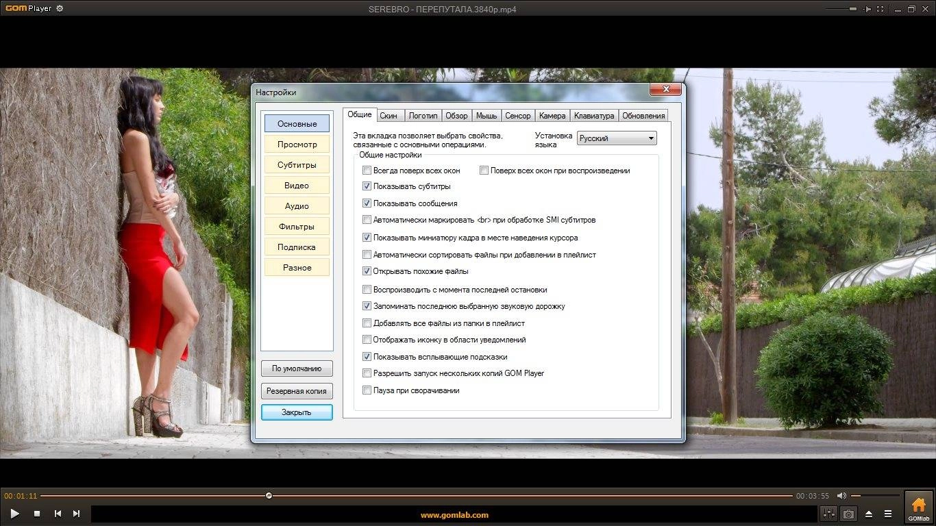 Как пользоваться GOM Player 2.3.2 Build 5251 Final