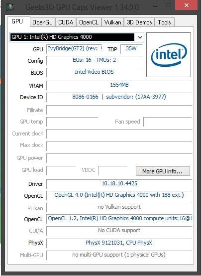 Как пользоваться GPU Caps Viewer 1.34.0 + Portable