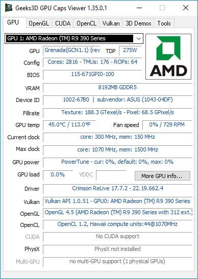 Как пользоваться GPU Caps Viewer 1.36.2.0 + Portable