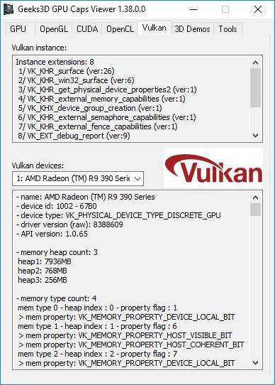 Как пользоваться GPU Caps Viewer 1.43.1.0 Portable