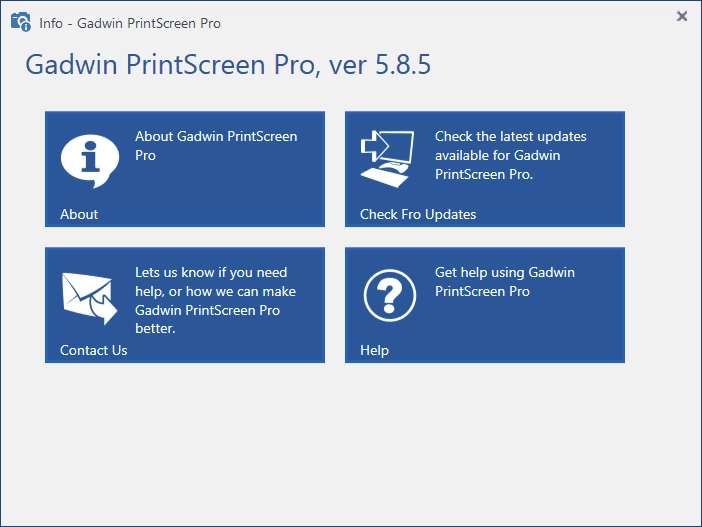 Как пользоваться Gadwin PrintScreen Pro 5.8.5
