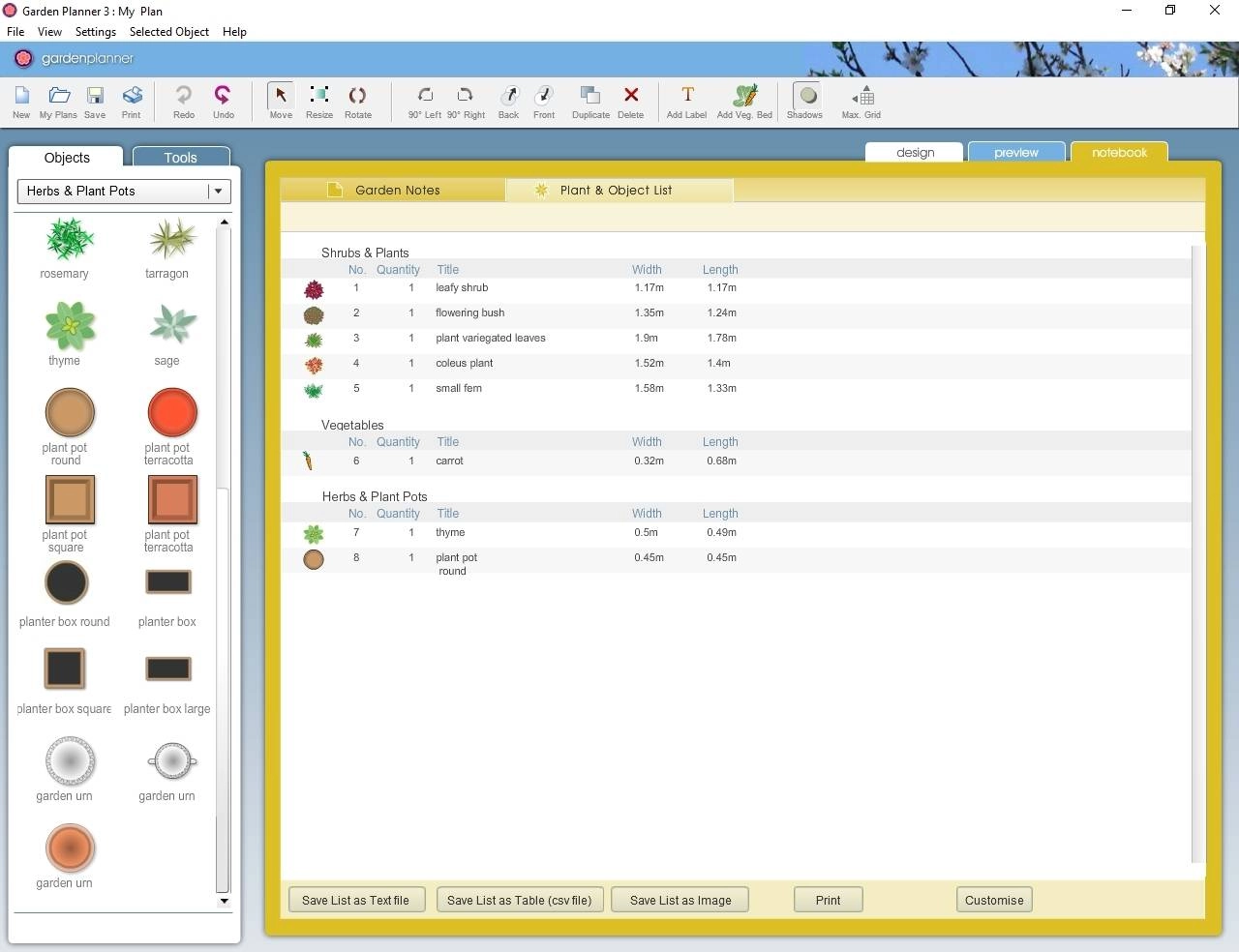Как пользоваться Garden Planner 3.7.67 RePack by TryRooM