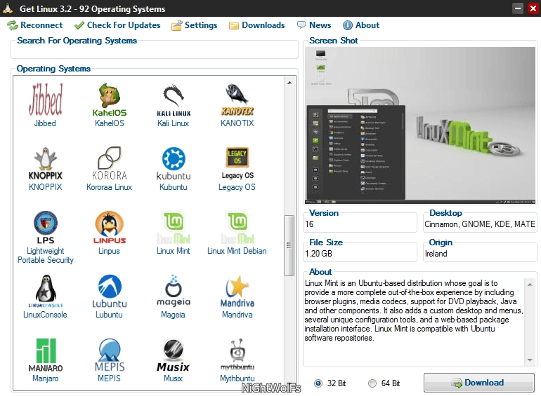 Как пользоваться Get Linux 3.2