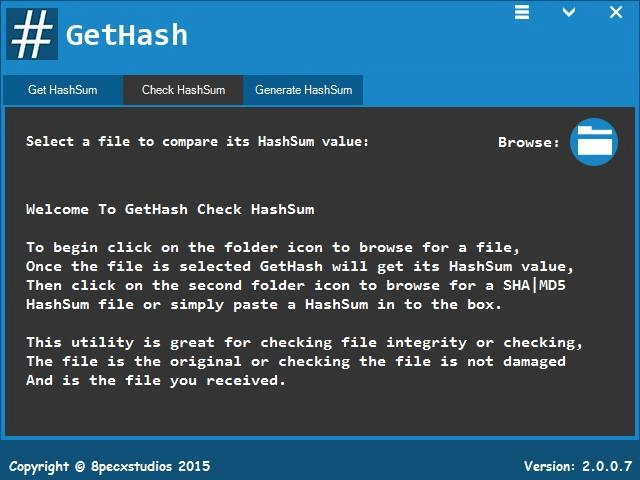 Как пользоваться GetHash 2.0.0.7