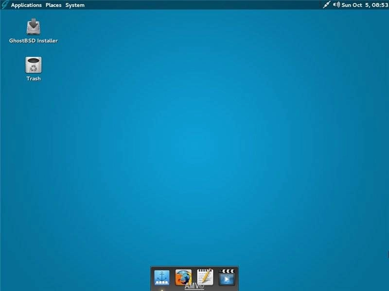 Как пользоваться GhostBSD 4.0 Karine 2xDVD