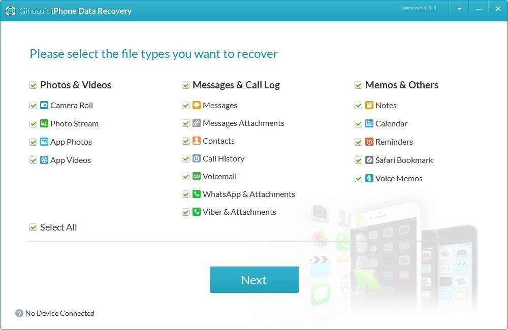 Как пользоваться Gihosoft iPhone Data Recovery 4.1.1 RePack by вовава
