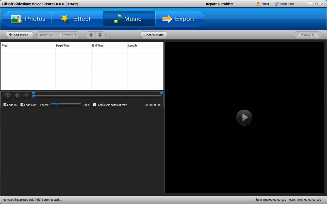 Как пользоваться Gilisoft Slideshow Movie Creator 8.0.0