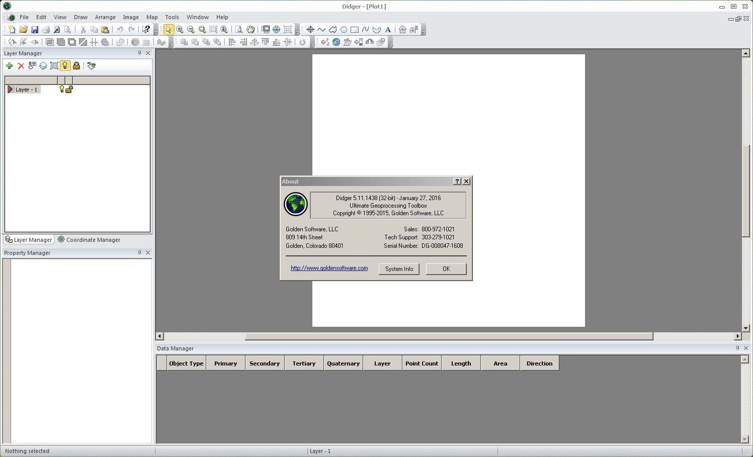 Как пользоваться Golden Software Didger 5.11.1438