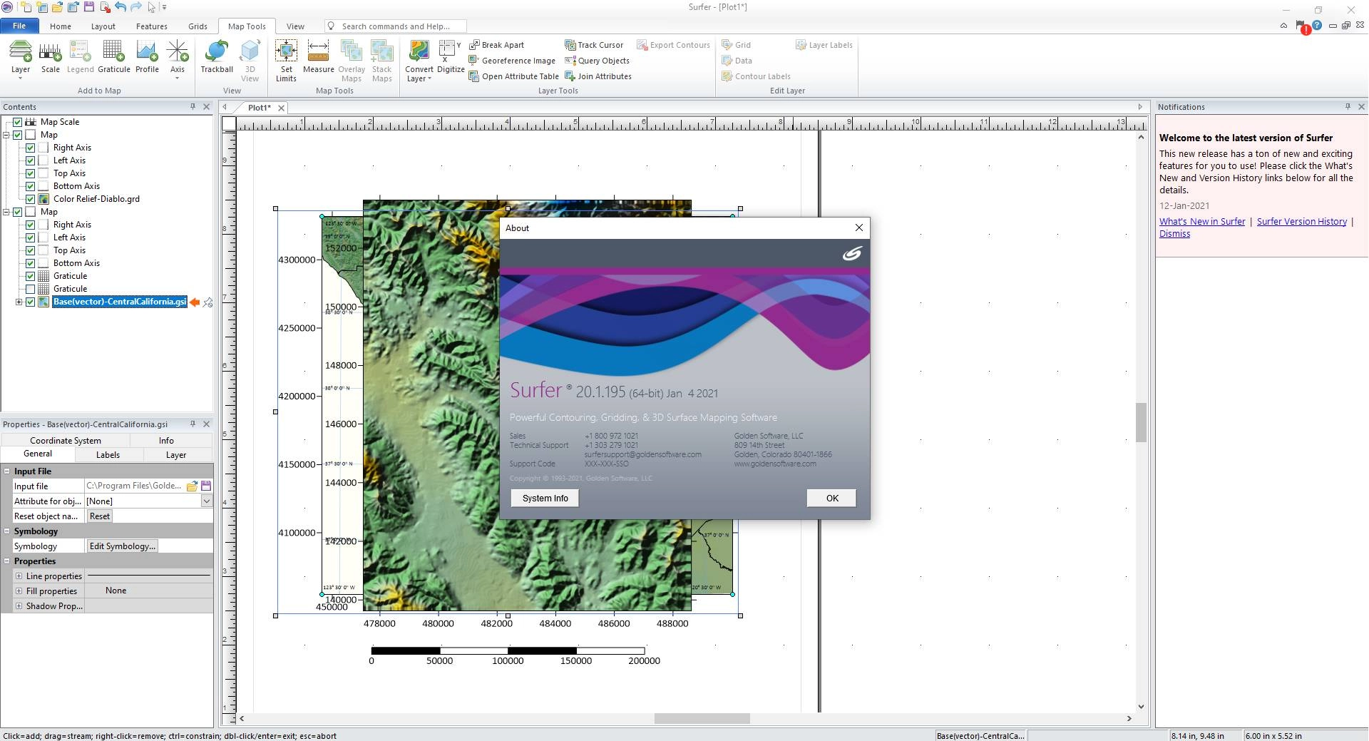 Как пользоваться Golden Software Surfer 20.1.195