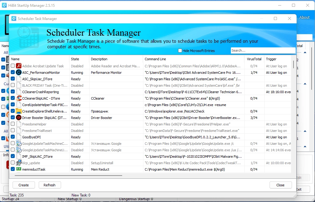 Как пользоваться HiBit Startup Manager 2.6.45 + Portable