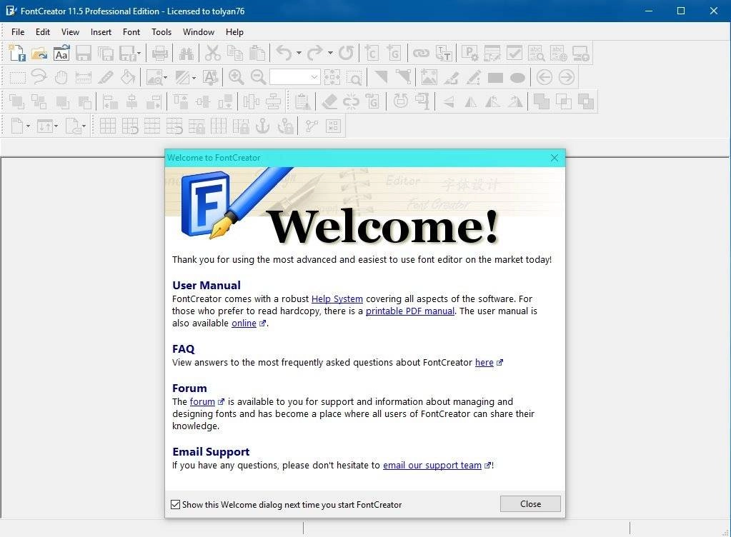 Как пользоваться High-Logic FontCreator Professional Edition 11.5.0.2430 RePack by tolyan76