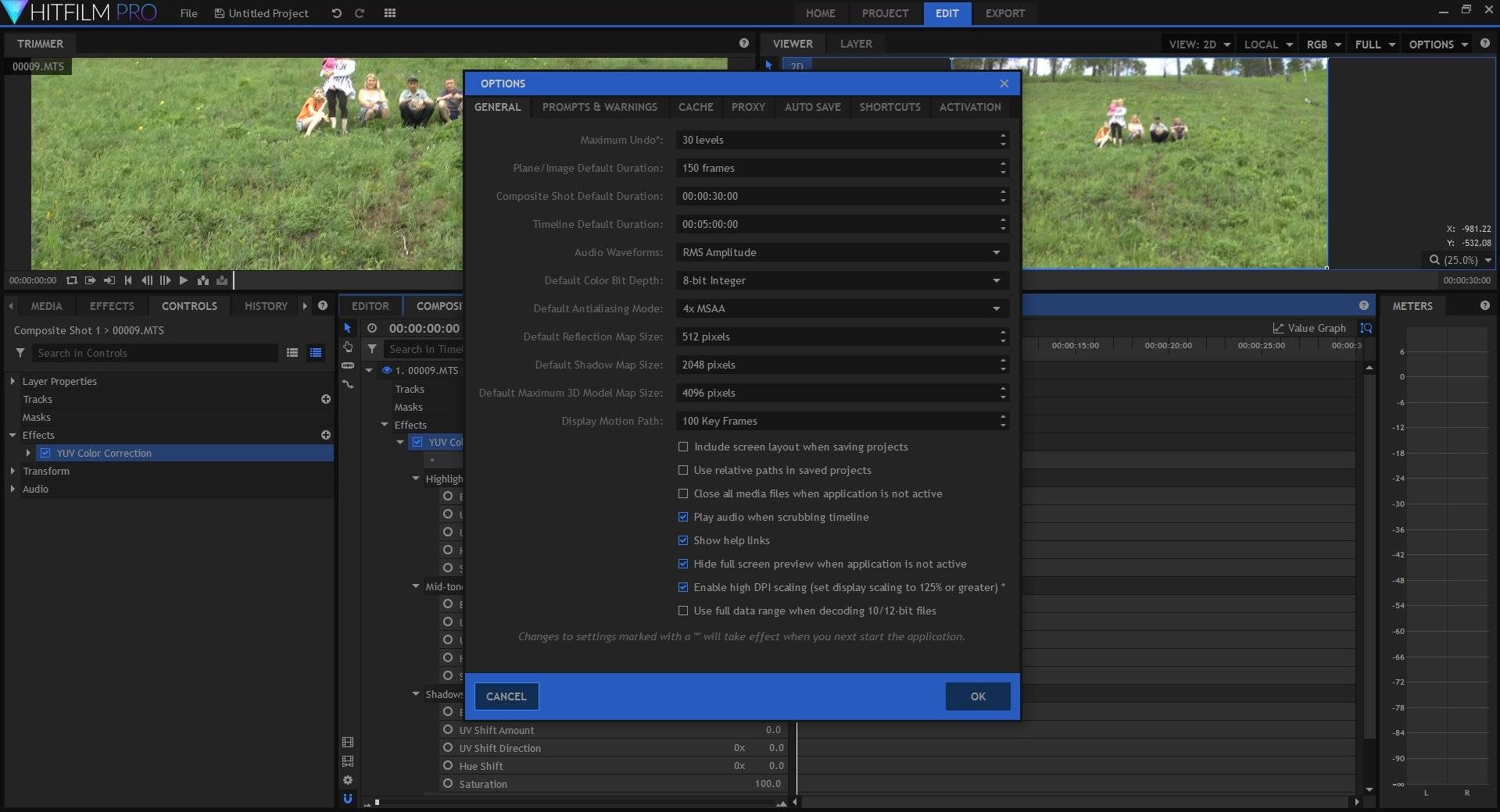Как пользоваться HitFilm Pro 5.0.6007 build 34105