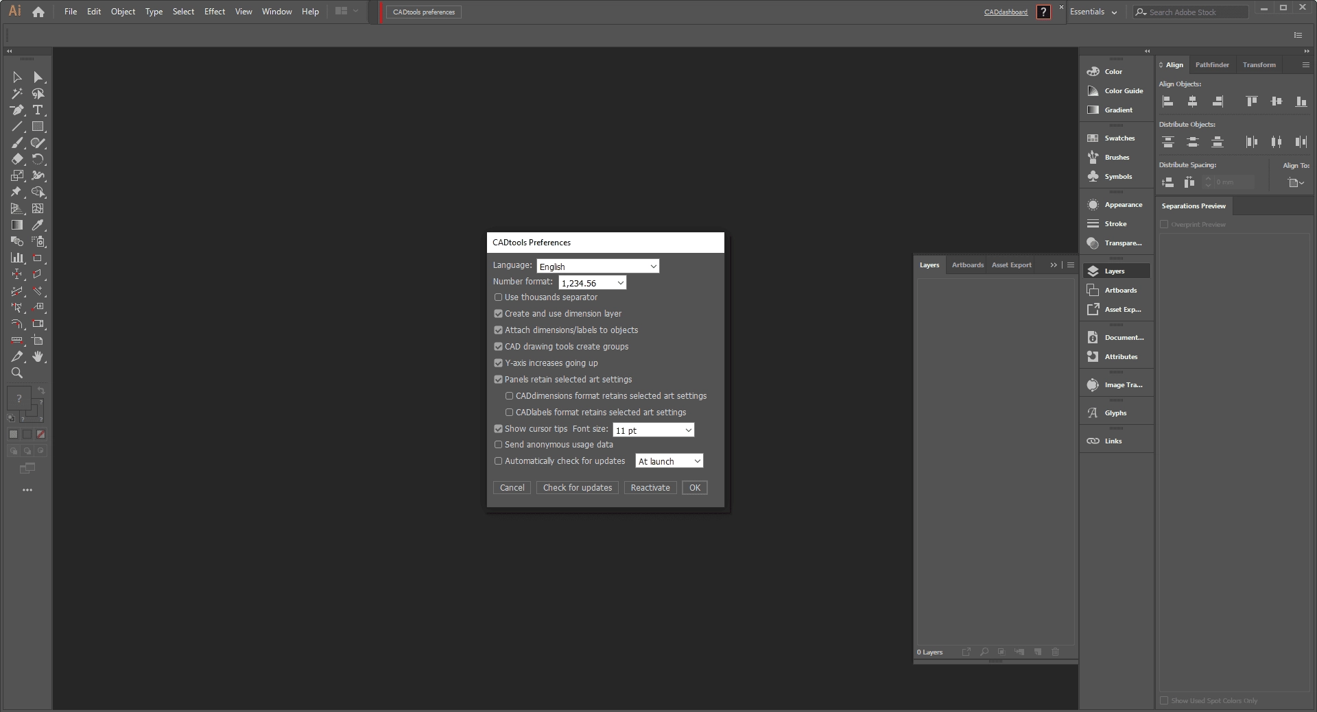 Как пользоваться Hot Door CADtools11 for Adobe® Illustrator® CS6-CC 11.2.2