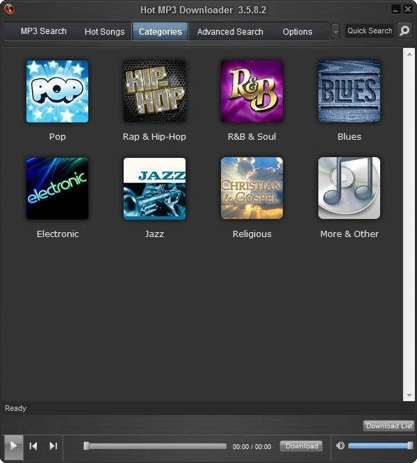 Как пользоваться Hot MP3 Downloader 3.5.8.2