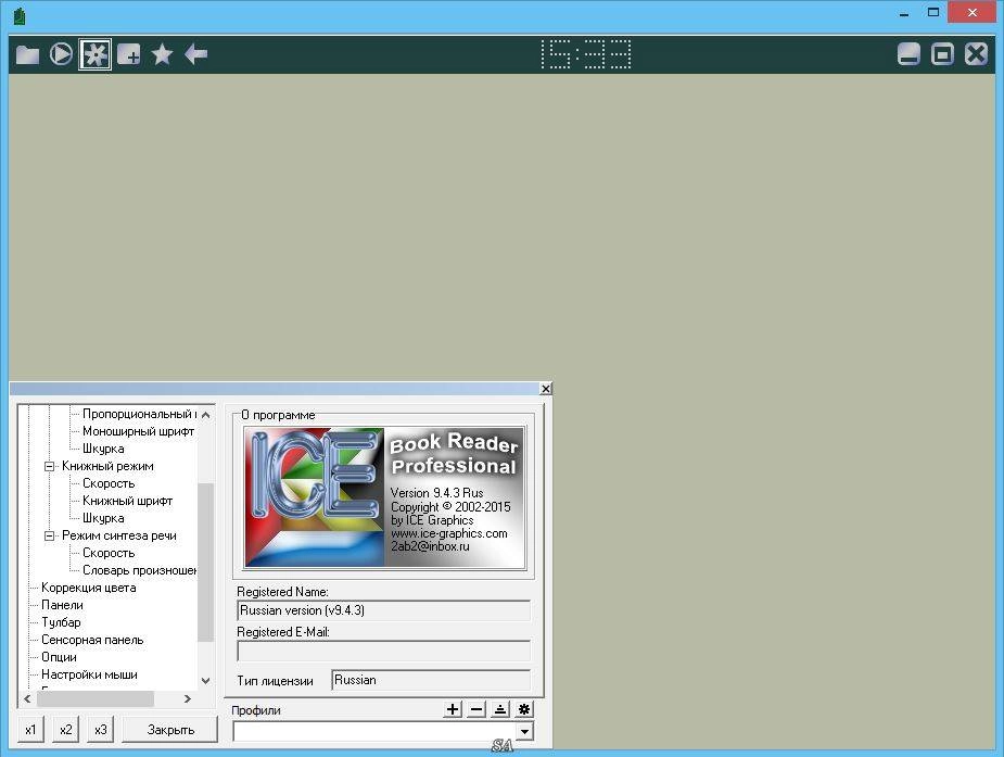 Как пользоваться ICE Book Reader Professional 9.4.3