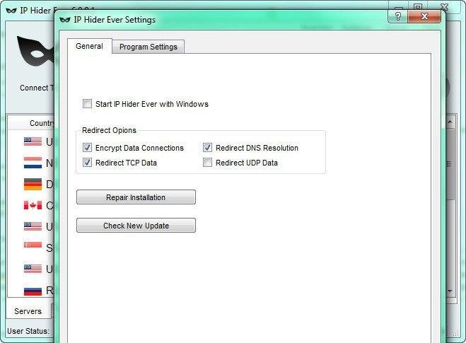 Как пользоваться IP Hider Ever 6.0.0.1
