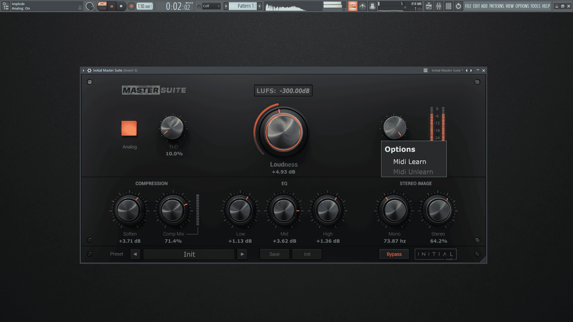 Как пользоваться Initial Audio - Master Suite 1.2.0 VST, VST3