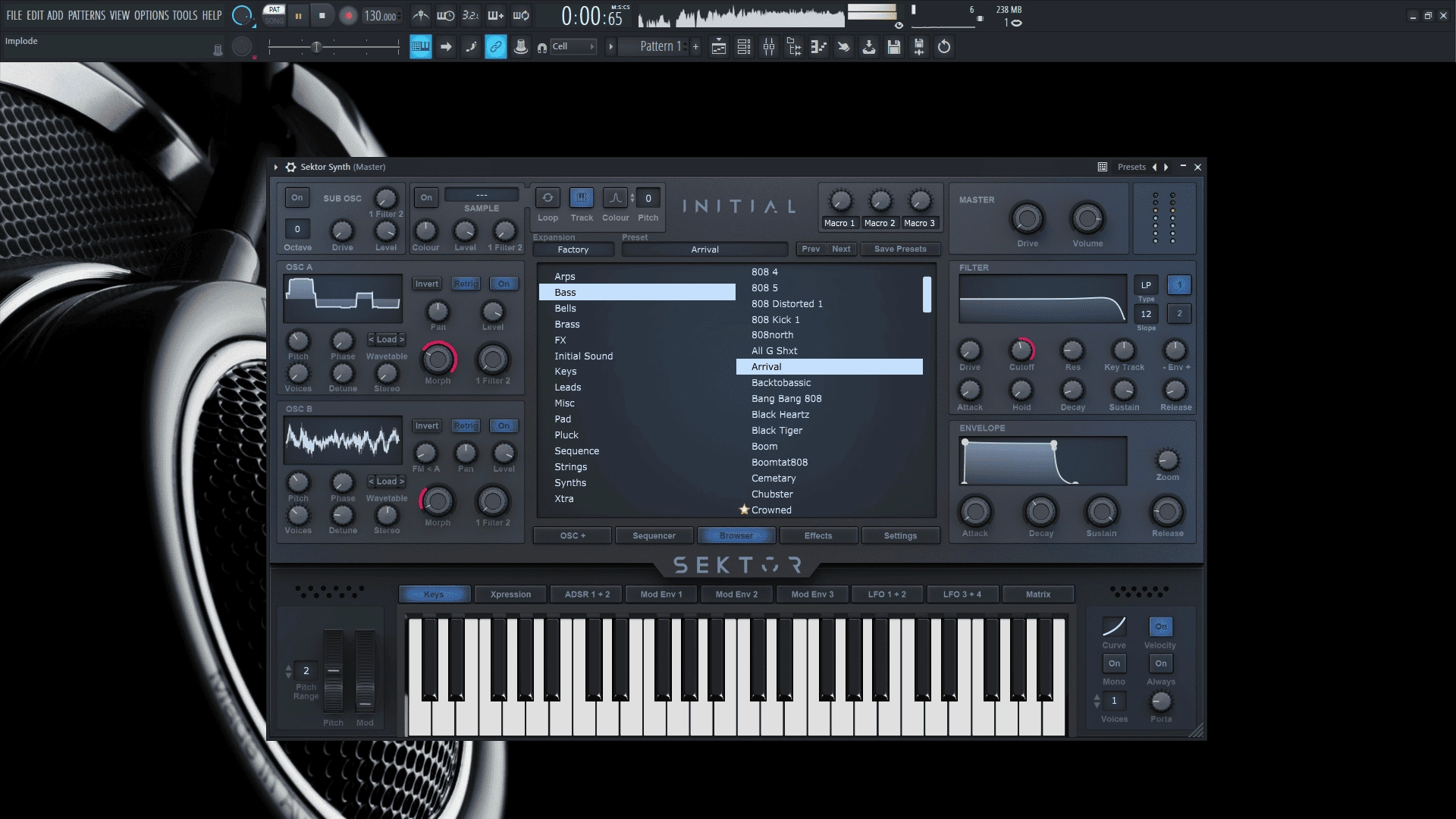 Как пользоваться Initial Audio - Sektor 1.4.0 VSTi, VSTi3, STANDALONE