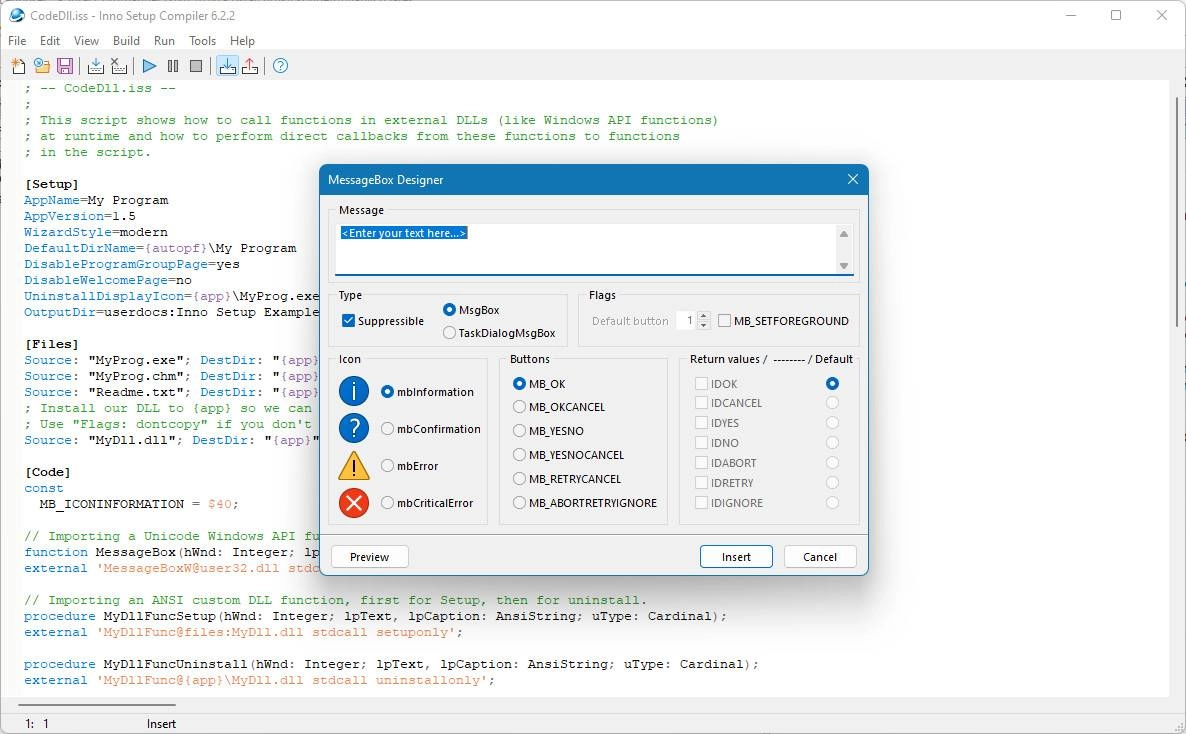 Как пользоваться Inno Setup 6.2.2